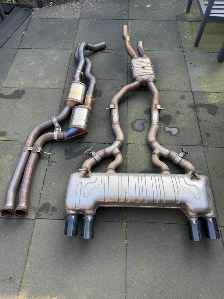 BMW M2 competition uitlaat, Auto-onderdelen, Uitlaatsystemen, Ophalen, Gebruikt, BMW