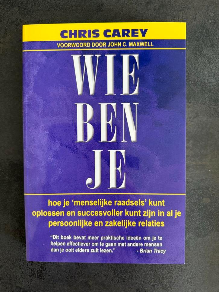 Wie Ben Je - Chris Carey. Nieuw., Boeken, Advies, Hulp en Training, Nieuw, Ophalen of Verzenden