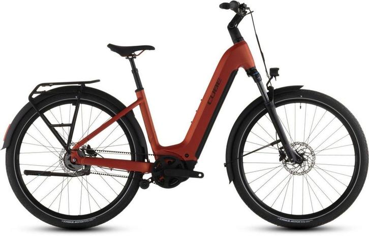 CUBE Touring Hybrid Comfort SLX 800 Chilli/Chrome Dames CHIL, Fietsen en Brommers, Elektrische fietsen, Nieuw, Cube, 47 tot 51 cm