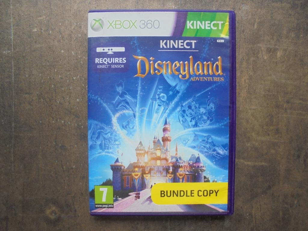 Kinect Disneyland Adventures voor XBOX 360 (zie foto's), Spelcomputers en Games, Games | Xbox 360, Avontuur en Actie, Gebruikt