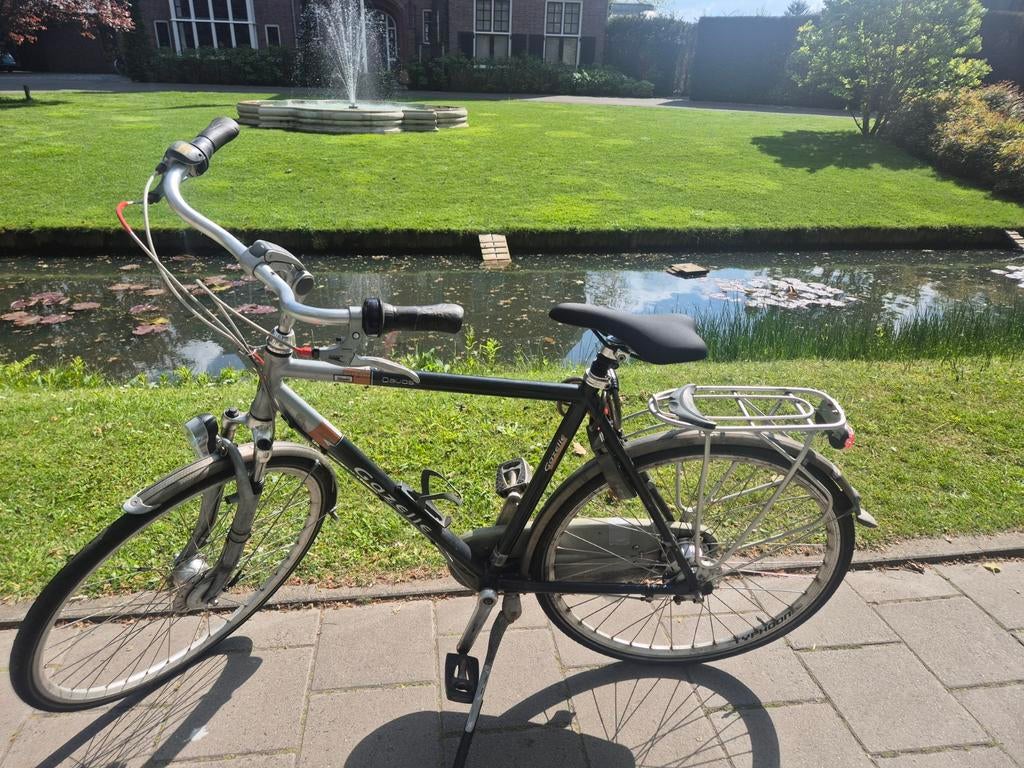 Gazelle fiets voor personen tot 1.80m met draaiende lamp, Fietsen en Brommers, 53 tot 57 cm, Ophalen of Verzenden, Gebruikt, Gazelle