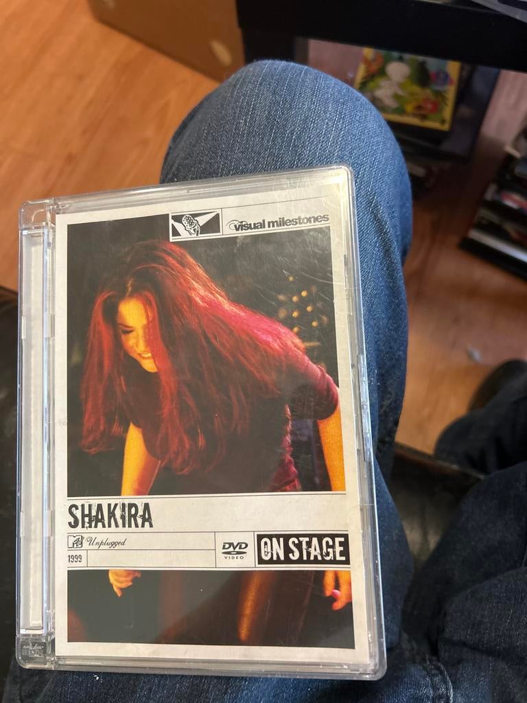 Shakira - MTV Unplugged DVD (1999) - Live Concert, Alle leeftijden, Ophalen of Verzenden, Gebruikt, Muziek en Concerten