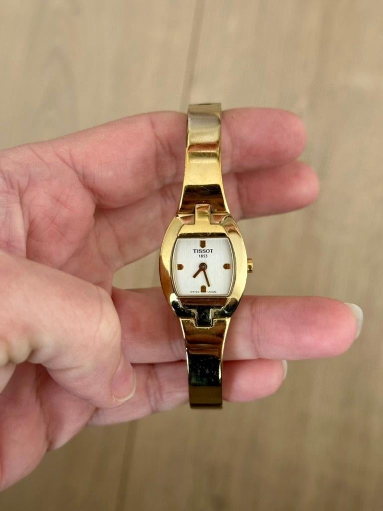 Tissot vintage gouden horloge, Overige merken, Overige materialen, Gebruikt, Verzenden