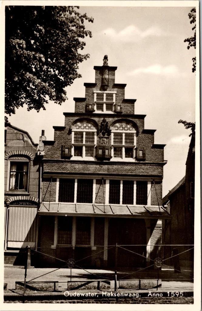Oudewater - Heksenwaag, Verzenden, 1940 tot 1960, Ongelopen, Utrecht