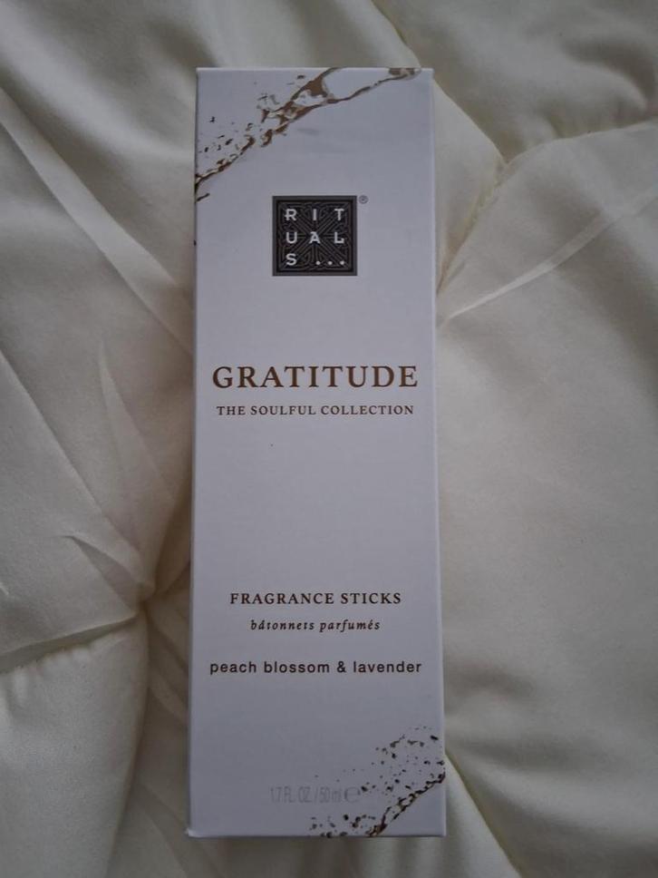 Rituals Gratitude Geurstokjes - Peach Blossom & Lavender, Huis en Inrichting, Woonaccessoires | Overige, Nieuw, Ophalen of Verzenden