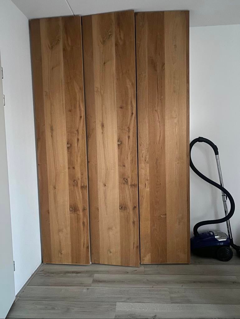 Gratis Pax kast houten deur, Huis en Inrichting, Ophalen, Zo goed als nieuw