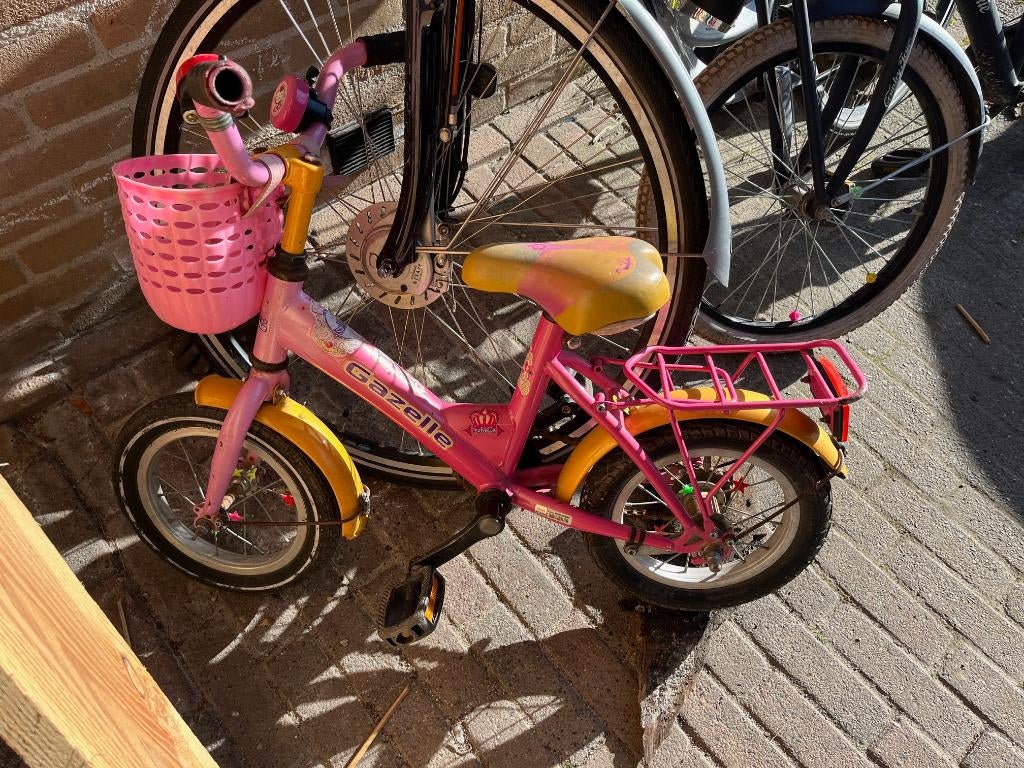 Gazelle kinderfiets 12 inch, Fietsen en Brommers, Fietsen | Kinderfietsjes, Ophalen, Gebruikt, Minder dan 16 inch, Gazelle fiets