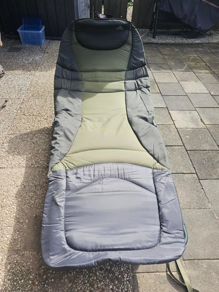 Comfortabel camping stretcher / vis stretcher, Ophalen of Verzenden, Gebruikt