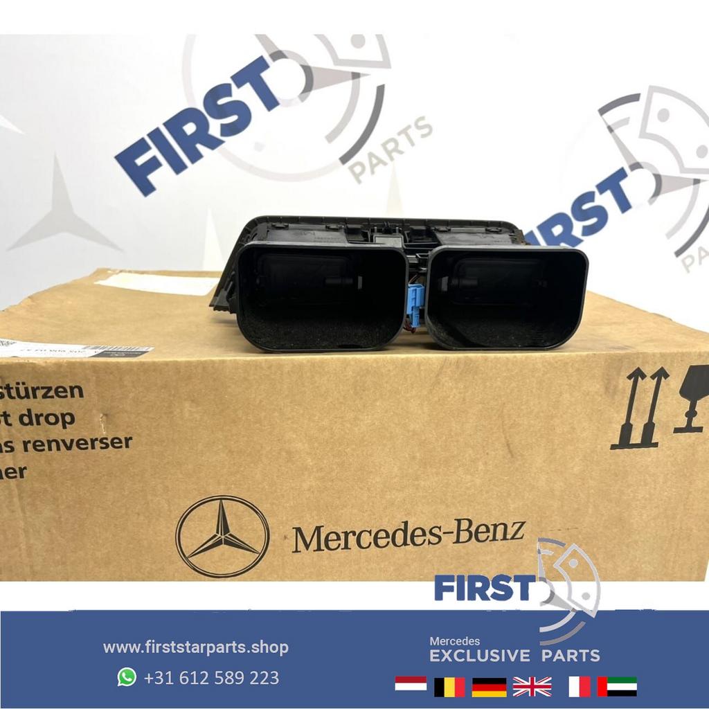 W212 W207 LUCHTROOSTER MIDDEN BRUIN Mercedes E KLASSE LUCHT, Gebruikt, -, Ophalen of Verzenden, -