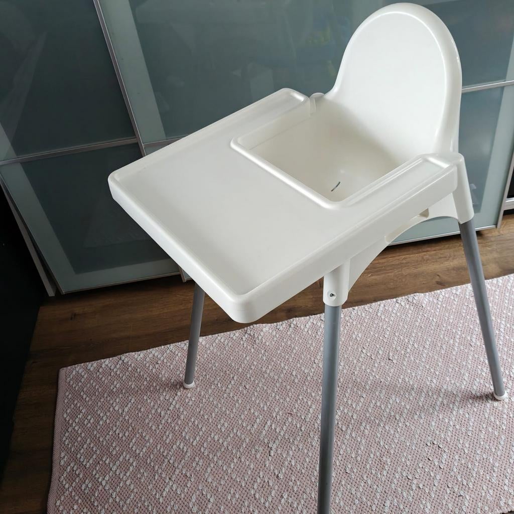Ikea kinderstoel, gebruikt, Kinderen en Baby's, Kinderstoelen, Ophalen, Gebruikt, Overige typen, Afneembaar eetblad