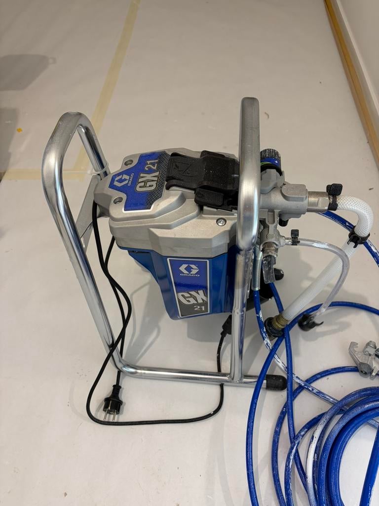 Graco gx 21, Ophalen of Verzenden, Zo goed als nieuw, Verfspuit of Verfpomp