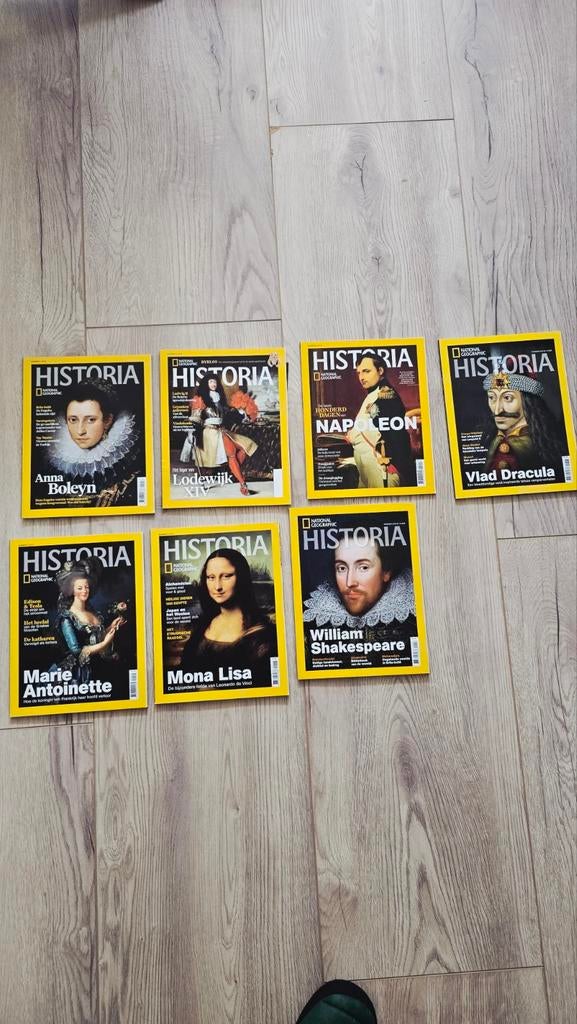National Geographic Historia en Traveler tijdschriften, Boeken, Tijdschriften en Kranten, Ophalen, Zo goed als nieuw, Wetenschap en Natuur