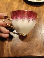 CoPo Porseleinen Kopje - Rood/Wit met Gouden Details, Antiek en Kunst, Ophalen of Verzenden
