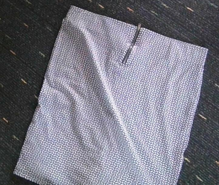 rok, Ophalen, Zwart, Maat 42/44 (L), Knielengte