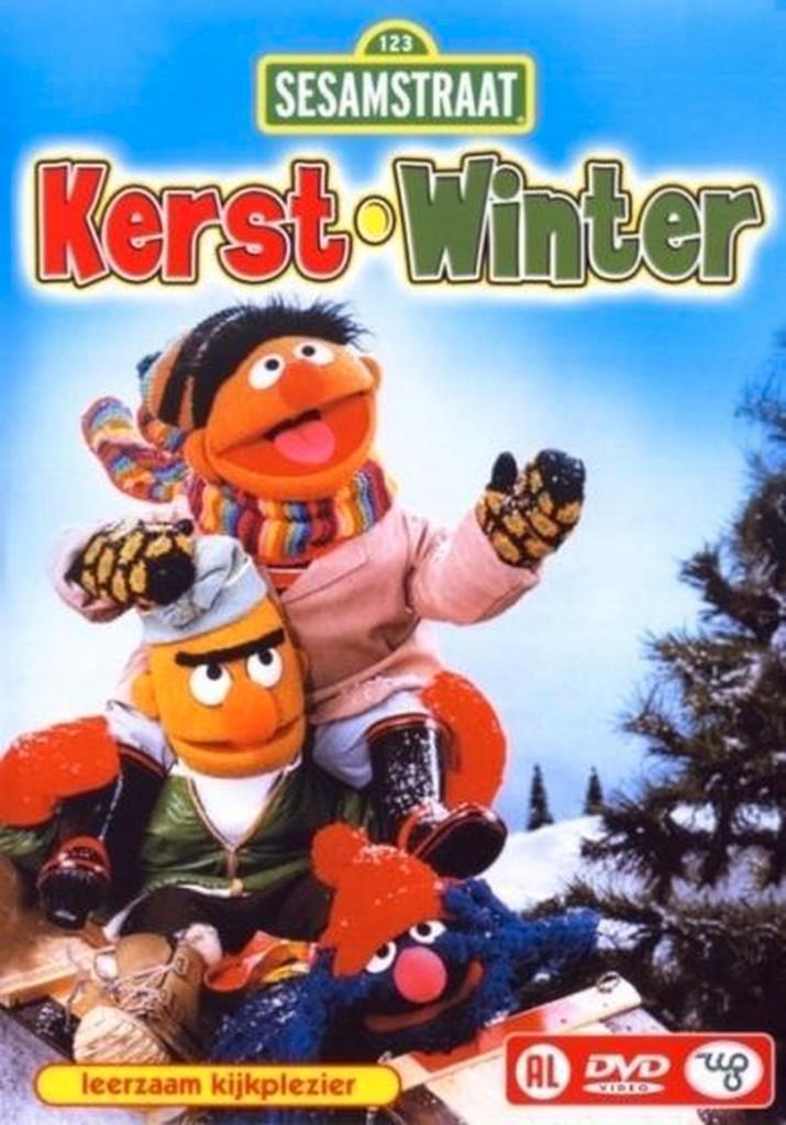 Sesamstraat - Kerst en Winter (DVD)"", Diversen, Kerst, Zo goed als nieuw, Ophalen of Verzenden