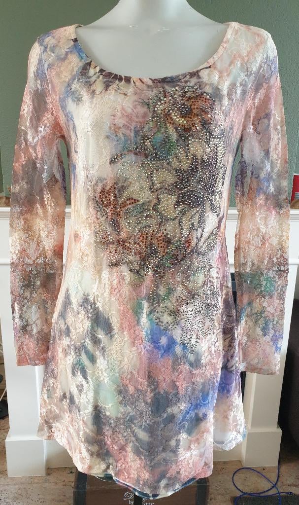 Dutch Diva prachtige tuniek mt M 38 40 top trui, Kleding | Dames, Maat 38/40 (M), Overige kleuren, Verzenden, Zo goed als nieuw