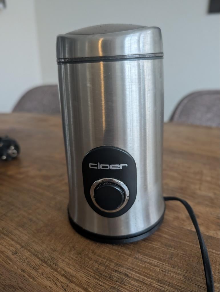 Cloer Koffiebonen molen, Ophalen