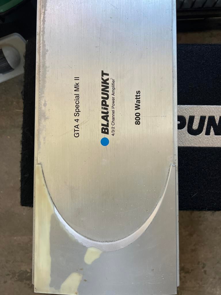 Blaupunkt GTA 4 Special Mk II Versterker & Subwoofer, Ophalen, Gebruikt
