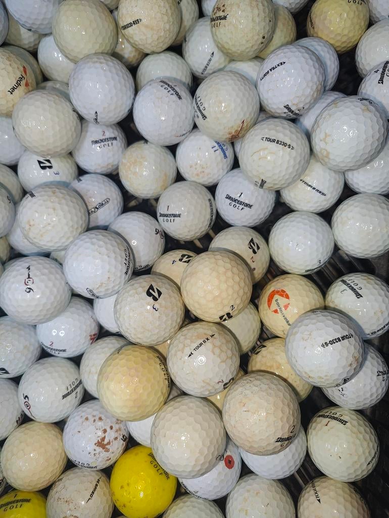 Gebruikte Bridgestone golfballen 100 stuks, Sport en Fitness, Golf, Ophalen of Verzenden, Bal(len)
