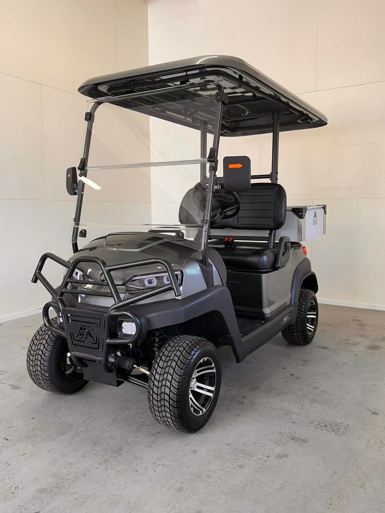 OX ZG2L Golfkar met laadbak en nieuw accupakket, Ophalen, Zo goed als nieuw, Golfkar
