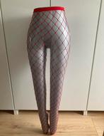 Visgraat panty met jarretel design, Verzenden, Nieuw, Zwart, Panty