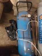 Gebruikte compressor met drukmeter, Gebruikt, 6 tot 10 bar, Ophalen of Verzenden, Minder dan 200 liter/min
