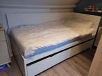 Eenpersoons bed met 2 lades zonder matras, Ophalen, Gebruikt, 90 cm, Eenpersoons