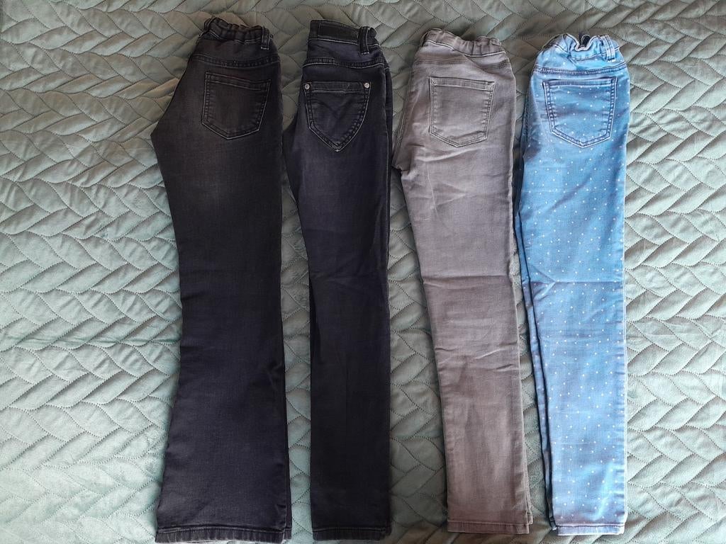4 fijne broeken maat 140, Kinderen en Baby's, Kinderkleding | Maat 140, Ophalen of Verzenden, Meisje, Broek