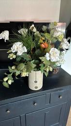 Kunstbloemen incl vaas, Ophalen, Gebruikt, Boeket