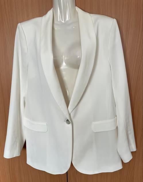 Claudia Sträter wit jasje maat 44 [DM], Wit, Maat 42/44 (L), Ophalen of Verzenden, Zo goed als nieuw