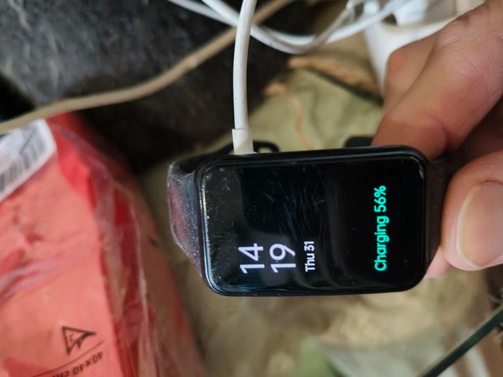 Oppo Watch inclusief oplader, Sieraden, Tassen en Uiterlijk, Smartwatches, Gebruikt, Android, Zwart, Afstand, Calorieverbanding