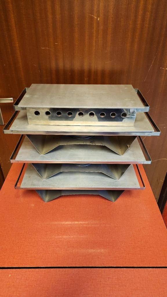 Chafing dish, warmhoudschaal(en), Ophalen