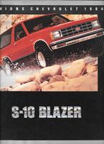 CHEVROLET S-10 BLAZER,  1984, Ophalen of Verzenden, Zo goed als nieuw, Chevrolet