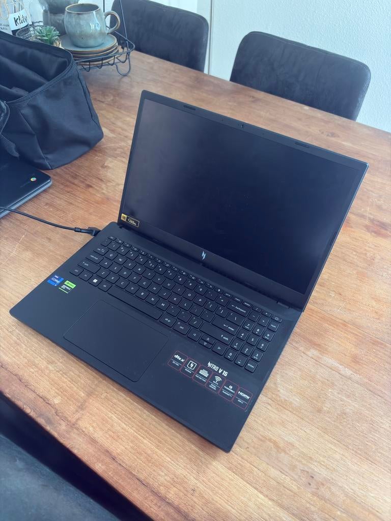 Acer Nitro V15 Gaming Laptop, Computers en Software, Windows Laptops, Zo goed als nieuw, 15 inch, SSD, 4 Ghz of meer, 32 GB, Qwerty