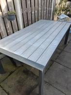 tuintafel, Tuin en Terras, Tuintafels, Ophalen, Gebruikt, Rechthoekig, Aluminium