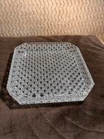 Decoratieve  Mizusaki glazenschaal met uniek rasterpatroon, Ophalen of Verzenden