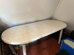 Tuintafel (demontabel) - 140 of 195 cm lang, Tuin en Terras, Tuintafels, Ophalen, Gebruikt, Ovaal, Kunststof