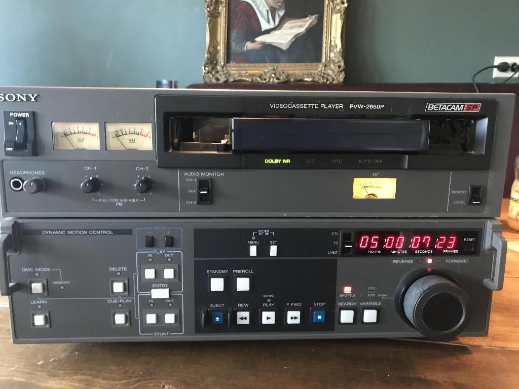 Sony PVW-2650P recorder, Ophalen, Gebruikt