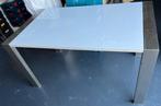 Eettafel / hoogglans wit, Ophalen, Izan, Gebruikt, 50 tot 100 cm