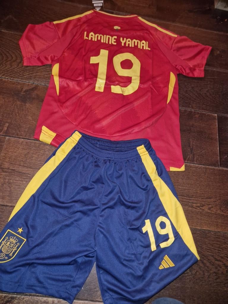 Spanje setje Yamal maat 140 tm maat S, Kinderen en Baby's, Kinderkleding | Maat 140, ., Jongen of Meisje, Nieuw, Ophalen of Verzenden