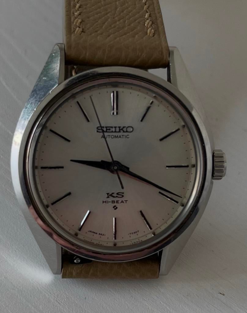 King Seiko 5621-7020 automatisch horloge, Seiko, Staal, Polshorloge, Ophalen of Verzenden