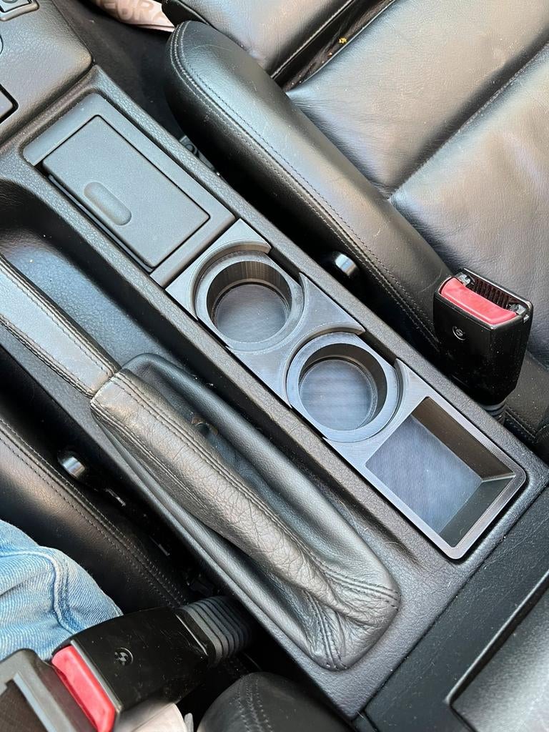 BMW E36 bekerhouder/cupholder met adapter, Auto diversen, Auto-accessoires, Nieuw, Ophalen of Verzenden