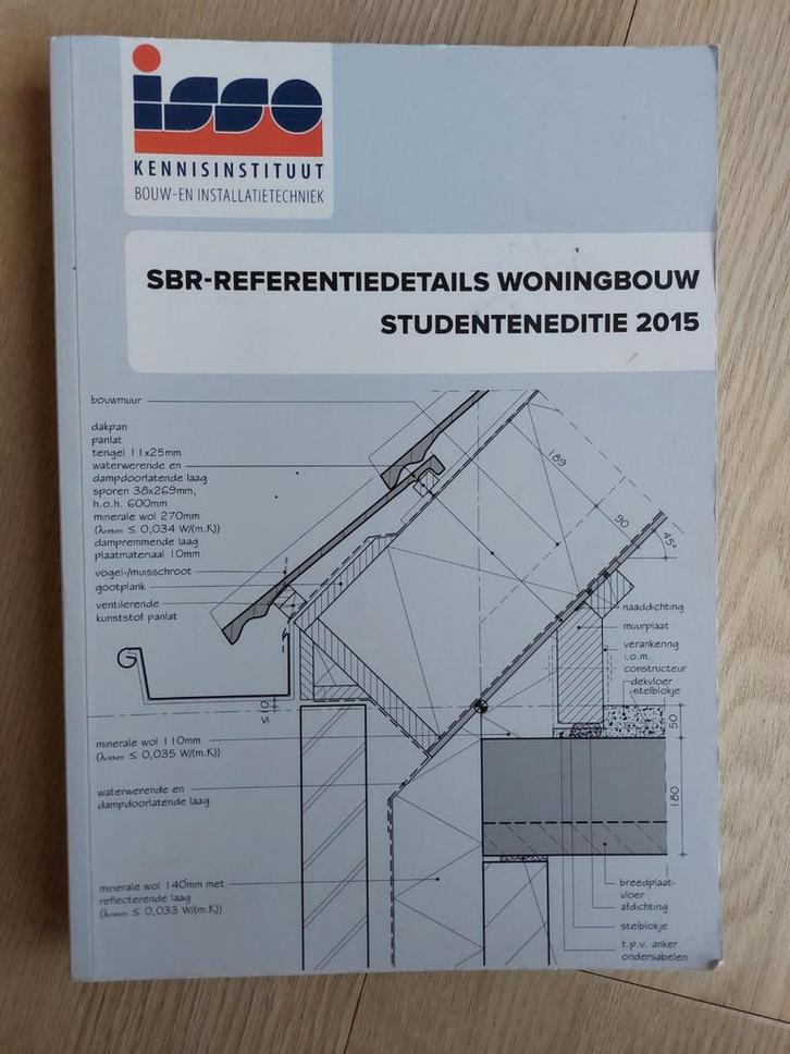 Sbr referentiedetails woningbouw studenteneditie 2015, Boeken, Techniek, Zo goed als nieuw, Bouwkunde, Ophalen of Verzenden