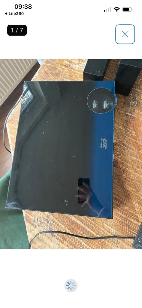 Samsung blu-ray versterker + speakers & sub, Ophalen, Zo goed als nieuw
