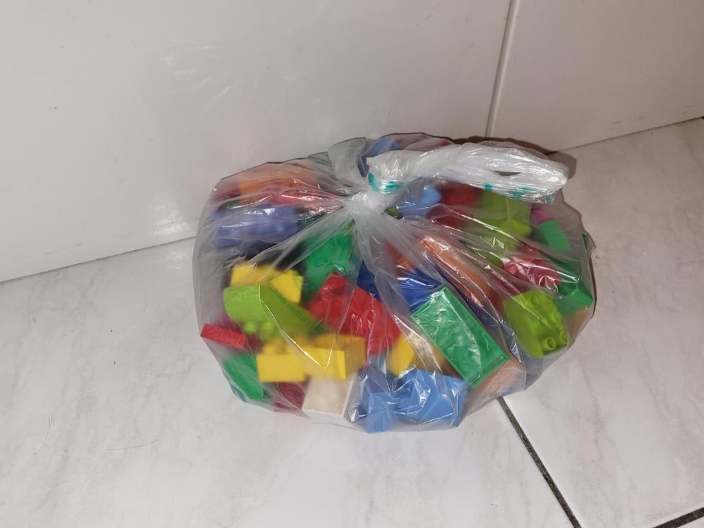 Duplo set met 100 stenen, Gebruikt, Ophalen of Verzenden, Duplo, Duplo