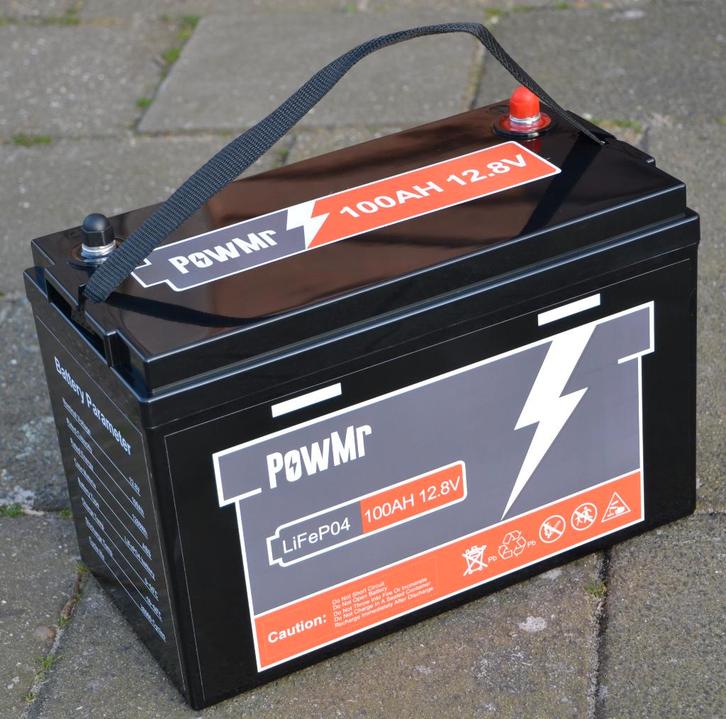 LiFePO4 Accu 100Ah. (Nieuw in de doos)., Caravans en Kamperen, Camper-accessoires, Nieuw, Ophalen