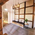 NATUURSTEEN BUITENTEGELS BUITEN VLOEREN BOURGONDISCHE DALLEN, Ophalen of Verzenden, Nieuw, Natuursteen, 10 m² of meer