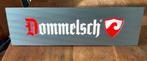 Dommelsch bier reclame lichtbak mancave retro vintage, Ophalen of Verzenden, Zo goed als nieuw, Lichtbak of (neon) lamp