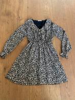 Chique panterprint jurk met lange mouwen en onderjurk, Kleding | Dames, Maat 38/40 (M), Overige kleuren, Ophalen of Verzenden