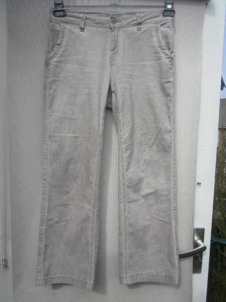 Broek/zomerbroek RED BUTTON mt 36  beige, Kleding | Dames, Beige, Ophalen of Verzenden, Maat 36 (S), Lang